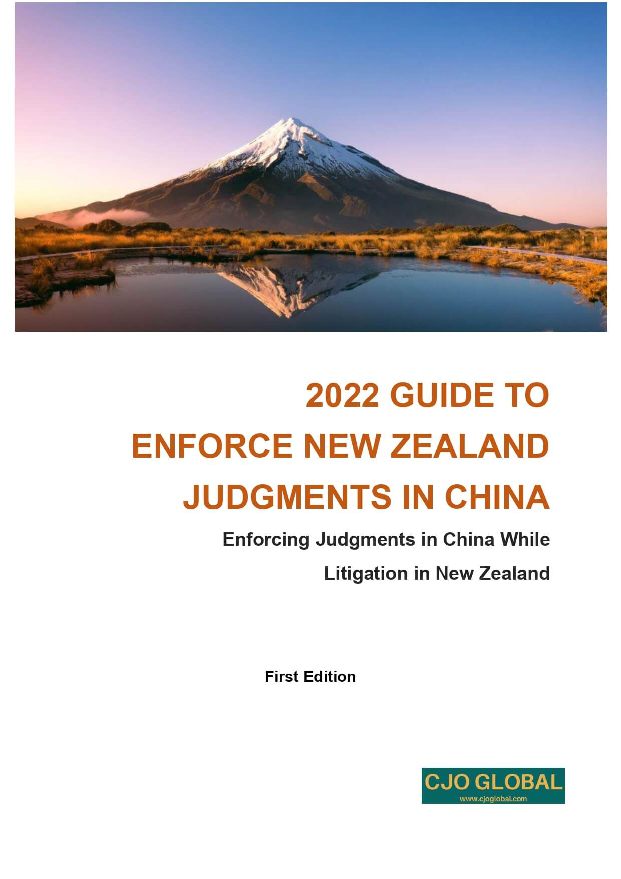 2022 Guide to Enforce New Zealand Judgments in ChinaCTD 101 Series